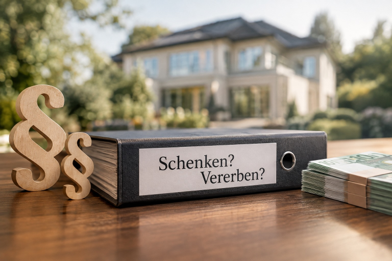 Schenken oder Vererben?